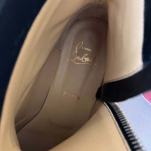 Christian Louboutin So Samson Spike Heel Boots - 40